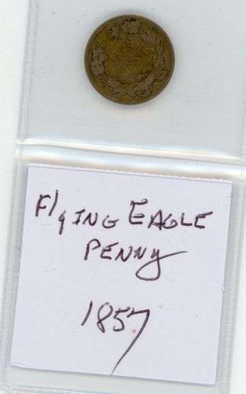 1857 Flying Eagle Cent