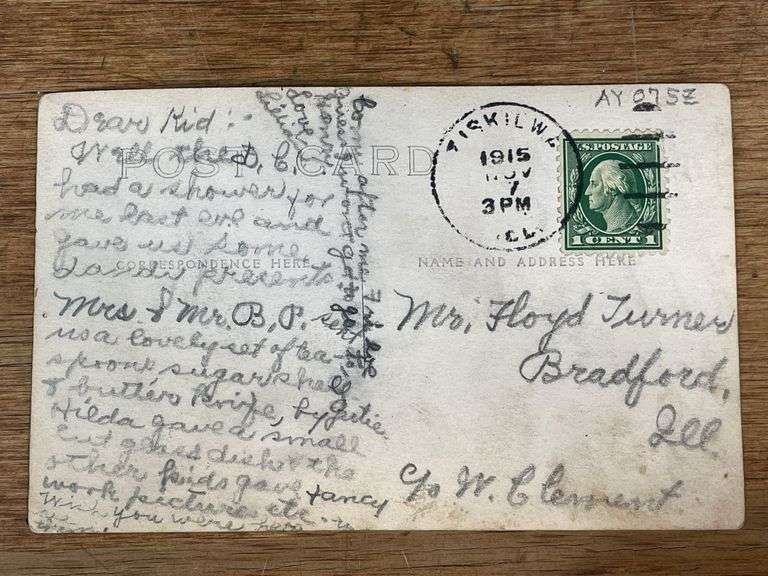 Unknown Auto Plow Photo Postcard