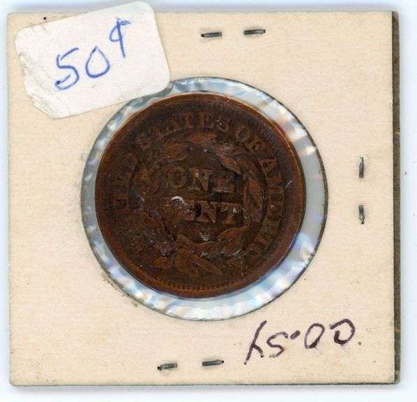 1851 Large Cent