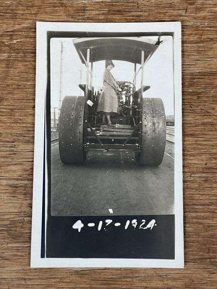 (2) Rumely Photo + Postcard