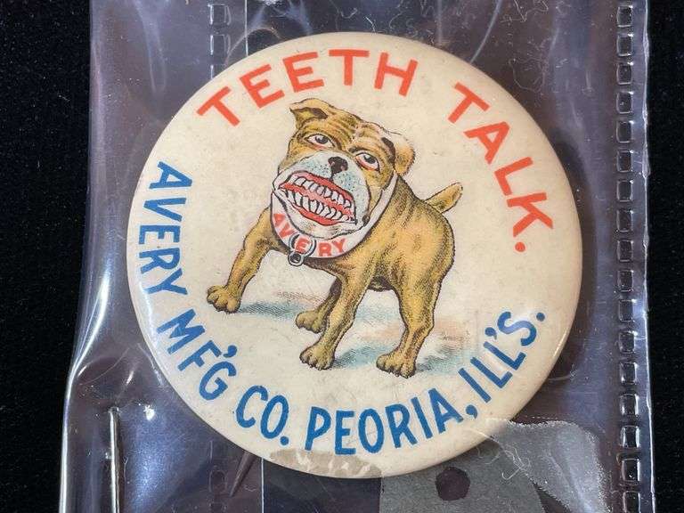 Avery Mfg. Co. Button