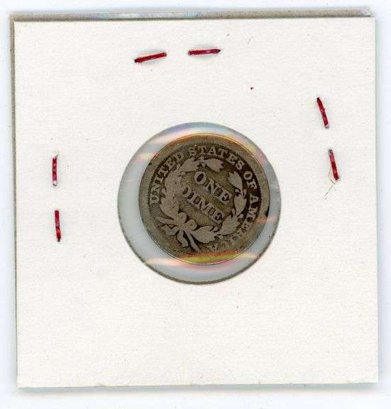 1856 Liberty Seated Dime