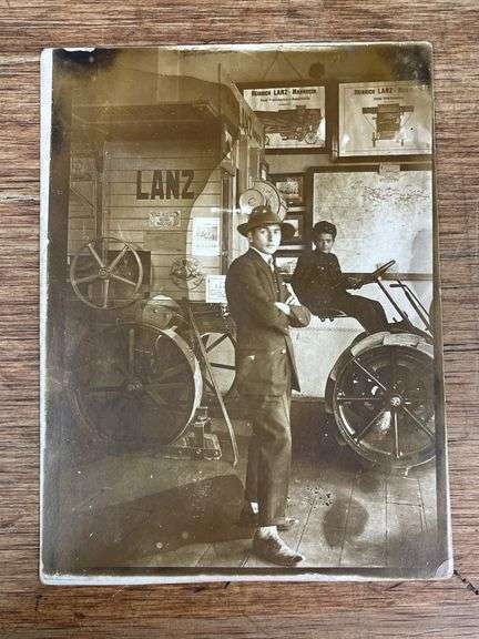 (2) Lanz Tractor Photos