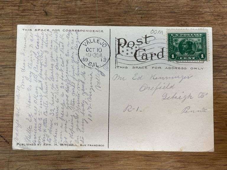 (4) Holt Harvesting Postcards