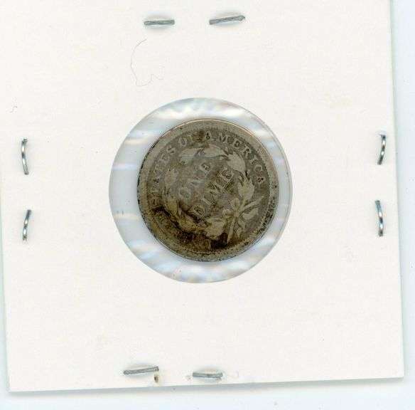 1853 Seated Dime