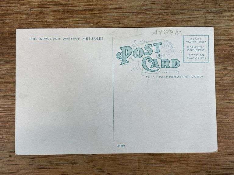 (2) Russell 75hp Steam Engine Postcards