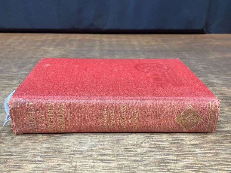 Audels Gas Engine Manual Book