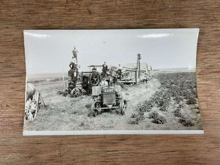 (2) Rumely + Case Photo + Postcard