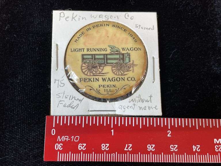 Pekin Wagon Co. Button