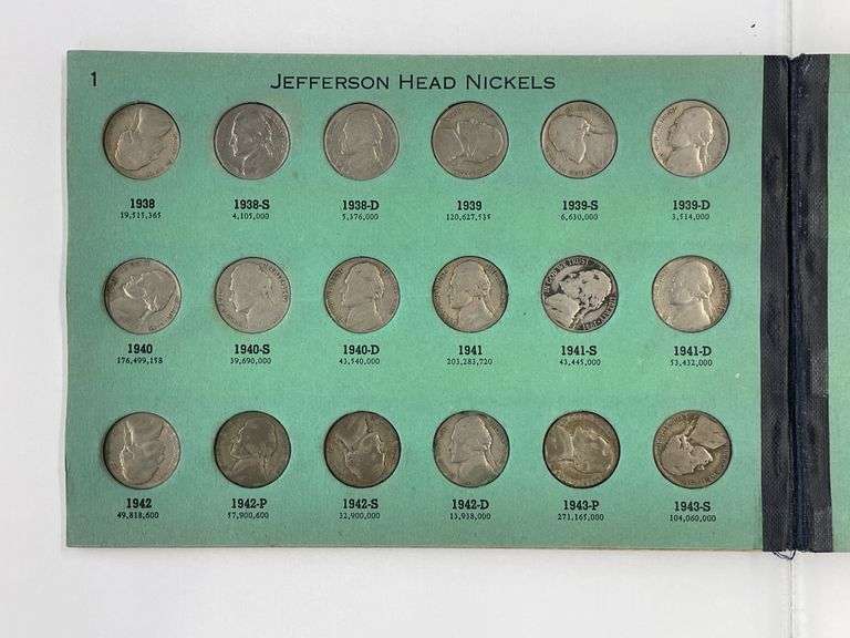 Jefferson Nickel Collection