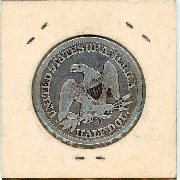 1858-O Liberty Seated Half Dollar