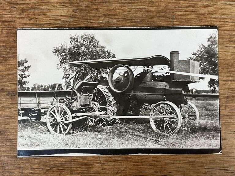 Minneapolis Steam Engine Photo Postcard