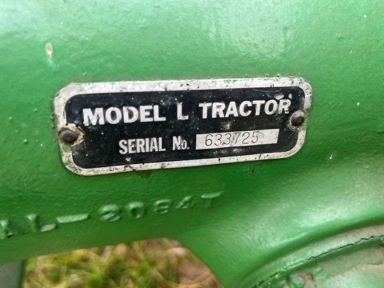 John Deere Styled Model L