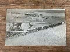 (2) Holt Harvester Photo Postcards