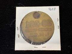 (2) Deering Harvester Button + IHC Tool Tag