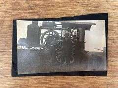 (3) Hart-Parr Photo, Postcard, Negative