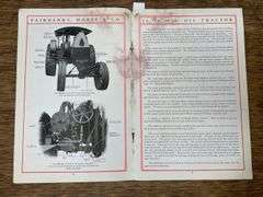 Fairbanks-Morse 15-25 Oil Tractor Sales Literature