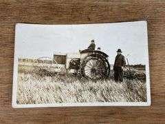 Parrett Tractor Photo Postcard