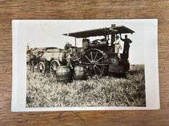 Avery Steam Engine Photo Postcard