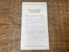1926 Ace Motorcycle Corp. Sales Literature