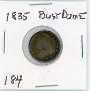 1835 Bust Dime