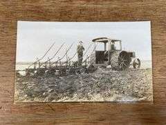 Rumely Gas Pull Tractor Photo Postcard