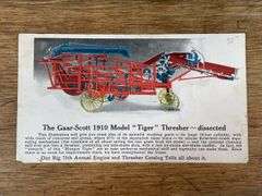 (3) Thresher Postcards + Photo