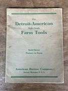 (2) Gale + American Harrow Catalogs