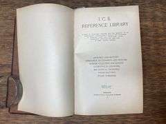 1904 I.C.S. Reference Library Book