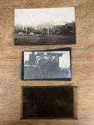 (3) Hart-Parr Photo, Postcard, Negative