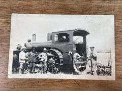 Avery 30-90 Steam Engine Photo Postcard