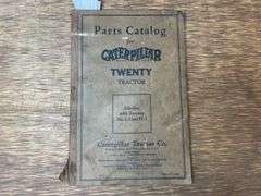 Caterpillar Twenty Parts Catalog
