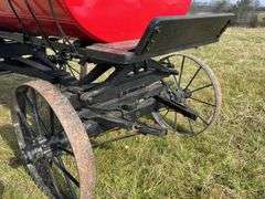 Horse Drawn Oil Delivery Wagon