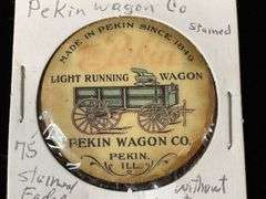 Pekin Wagon Co. Button