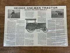 (2) Rock Island Plow Co. Heider Tractor Literature
