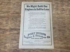1914 Port Huron Supply Catalog