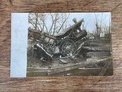 Russell Steam Engine Photo Postcard