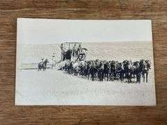 (2) Holt Harvester Photo Postcards