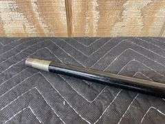 Vintage Black Cane with heavy gold top