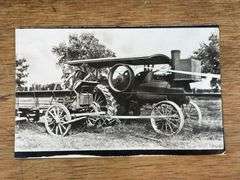 Minneapolis Steam Engine Photo Postcard
