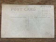 Russell Steam Engine Photo Postcard