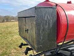 Horse Drawn Oil Delivery Wagon