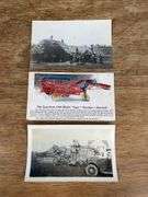 (3) Thresher Postcards + Photo