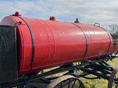Horse Drawn Oil Delivery Wagon
