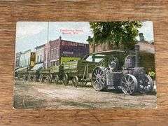Northwest Thresher Co. Steam Engine Postcard