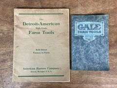 (2) Gale + American Harrow Catalogs