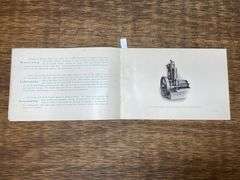1901 Fairbank, Morse & Co. Simplex Marine Engine Catalog