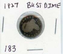 1827 Bust Dime