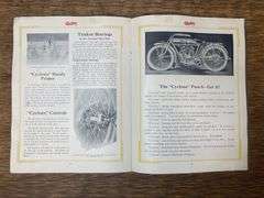1915 Cyclone Motorcycle Catalog