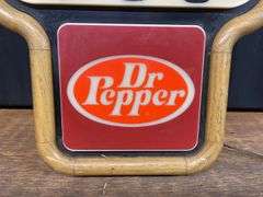 Dr. Pepper Lighted Clock